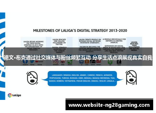 德文·布克通过社交媒体与粉丝频繁互动 分享生活点滴展现真实自我